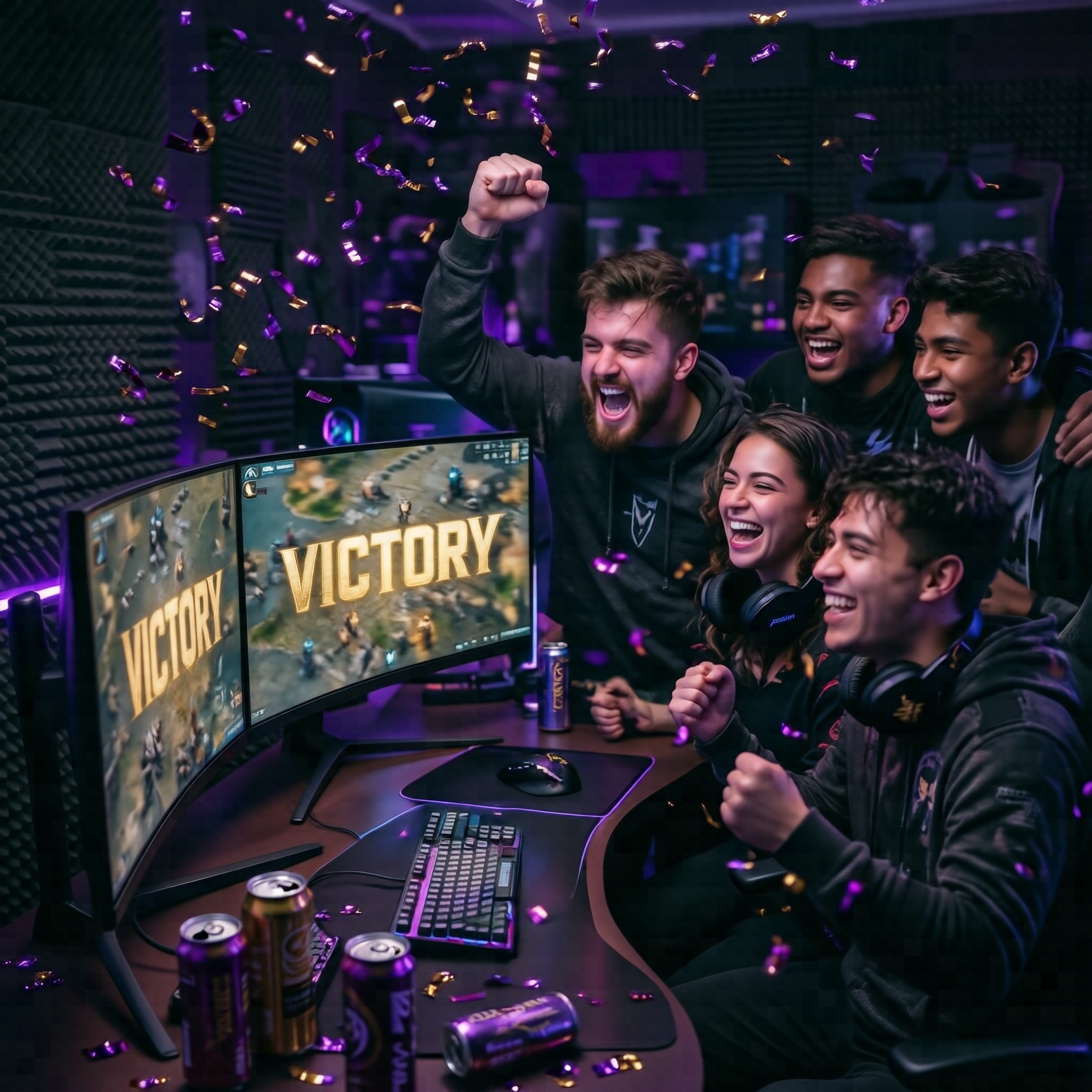 Betmatch gaming közösség – klán ünneplés és győzelem